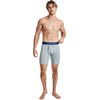 image:imageJockey Mens Underwear EverActive VentraCool Air 75 Long Leg Boxer BriefGrey Majestic
