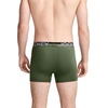 image:imageJockey Mens Underwear Infinite Cool Microfiber Stretch 35 Trunk  3 PackBlack Moss