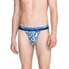 image:imageJockey Mens Underwear Infinite Cool Microfiber Stretch String Bikini  3 PackIced Petals