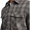 image:imageJockey Outdoors Mens Casualwear Flannel Shirt JacketGrey Plaid