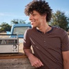 image:imageJockey Outdoors Mens Casualwear Short Sleeve HenleySmall Stripe
