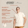 image:imageJockey Outdoors Mens Casualwear Short Sleeve HenleySmall Stripe