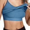 image:imageJockey Womens Activewear Cotton Stretch Cami with Builtin BraHarbor Blue