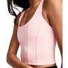 image:imageJockey Womens Bra Longline Low Impact Sports BraPink Shadow