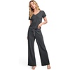 image:imageJockey Womens Loungewear Soft Luxe Textured PantCoal Heather