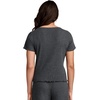 image:imageJockey Womens Loungewear Soft Luxe Textured Short Sleeve TopCoal Heather