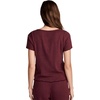 image:imageJockey Womens Loungewear Soft Luxe Textured Short Sleeve TopCurrant Heather