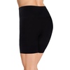 image:imageJockey Womens Shapewear Skimmies Seamfree 360 Tummy Smoothing MidWaist ShortBlack