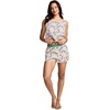 image:imageJockey Womens Sleepwear Cotton Poplin Boxer ShortPressed Flowers
