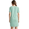 image:imageJockey Womens Sleepwear Organic Cotton Stretch Sleep ShirtQuilted Trellis
