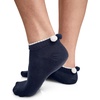 image:imageJockey Womens Socks 1876 Collection PomPom Sock1876 Navy Blue