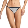 image:imageJockey Womens Underwear Organic Cotton String Bikini  3 PackJockey Stripe
