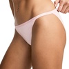 image:imageJockey Womens Underwear Organic Cotton String Bikini  3 PackTidal Blush