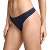 image:imageJockey Womens Underwear Smooth Touch Lace ThongJockey Blue