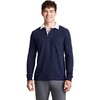 image:imageJockey Mens Activewear 1876 Collection Long Sleeve Rugby Polo1876 Navy Blue