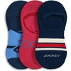 image:imageJockey Mens Socks 1876 Collection No Show Socks  3 Pack1876 Red