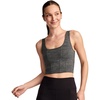 image:imageJockey Womens Bra Longline Low Impact Sports BraBlack Heather