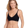image:imageJockey Womens Bra Organic Cotton Stretch Triangle BraletteBlack