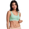 image:imageJockey Womens Bra Seamfree Stretch Tank Strap BraletteSage Mint