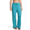 image:imageJockey Womens Loungewear Soft Luxe Textured PantTeal Cove