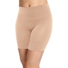 image:imageJockey Womens Shapewear Skimmies Seamfree 360 Tummy Smoothing MidWaist ShortLight