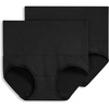 image:imageJockey Womens Shapewear Skimmies Seamfree Tummy Smoothing Brief  2 PackBlack