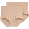 image:imageJockey Womens Shapewear Skimmies Seamfree Tummy Smoothing Brief  2 PackLight