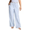 image:imageJockey Womens Sleepwear Cotton Poplin PantLovely Blue