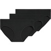 image:imageJockey Womens Underwear Light amp Airy Bikini  3 PackBlack