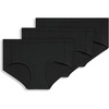 image:imageJockey Womens Underwear Light amp Airy Hipster  3 PackBlack