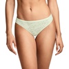 image:imageJockey Womens Underwear Smooth Touch Lace ThongFrothy Mint