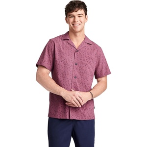 image:imageJockey Mens Activewear Jockey 1876 Collection Camp Shirt1876 Red Stars