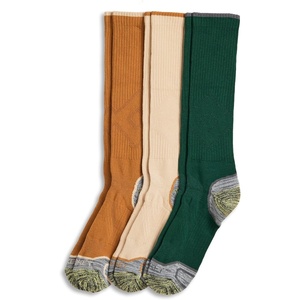 image:imageJockey Mens Socks Mens Performance Over The Calf Boot Socks  3 PackGreen Symphony