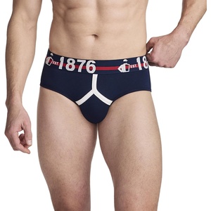 image:imageJockey Mens Underwear 1876 Collection Cotton Stretch Brief1876 Navy Blue