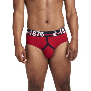 image:imageJockey Mens Underwear 1876 Collection Cotton Stretch Brief1876 Vivid Red