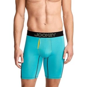 image:imageJockey Mens Underwear EverActive VentraCool Air 75 Long Leg Boxer BriefOcean Teal