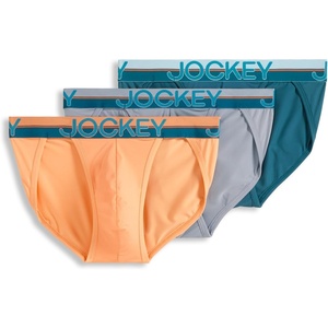 image:imageJockey Mens Underwear Infinite Cool Microfiber Stretch String Bikini  3 PackMelon Mist