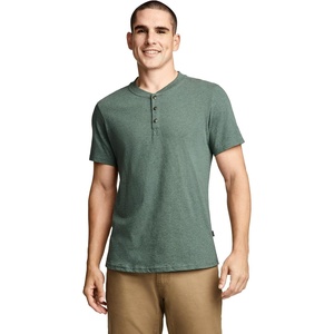 image:imageJockey Outdoors Mens Casualwear Short Sleeve HenleyEuca Heather