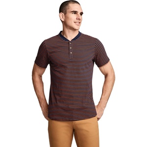 image:imageJockey Outdoors Mens Casualwear Short Sleeve HenleySmall Stripe