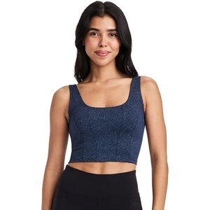 image:imageJockey Womens Bra Longline Low Impact Sports BraWashed Denim