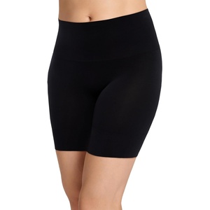 image:imageJockey Womens Shapewear Skimmies Seamfree 360 Tummy Smoothing MidWaist ShortBlack
