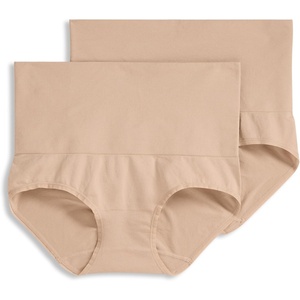 image:imageJockey Womens Shapewear Skimmies Seamfree Tummy Smoothing Brief  2 PackLight
