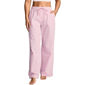 image:imageJockey Womens Sleepwear Cotton Poplin PantCamilla Stripe