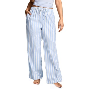 image:imageJockey Womens Sleepwear Cotton Poplin PantLovely Blue