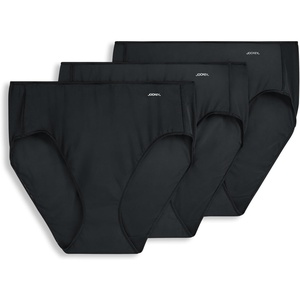 image:imageJockey Womens Underwear No Panty Line Promise Tactel French Cut  3 PackBlack