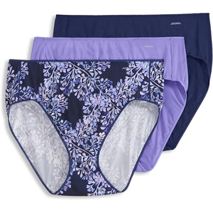 image:imageJockey Womens Underwear No Panty Line Promise Tactel French Cut  3 PackPretty Branches