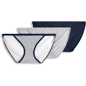 image:imageJockey Womens Underwear Organic Cotton String Bikini  3 PackJockey Stripe