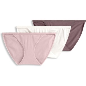 image:imageJockey Womens Underwear Organic Cotton String Bikini  3 PackTwilight Haze