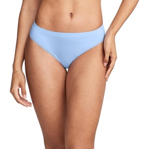 image:imageJockey Womens Underwear Seamfree Chill ThongBrilliant Blue