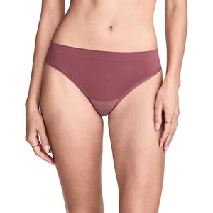 image:imageJockey Womens Underwear Seamfree Chill ThongDusty Mauve